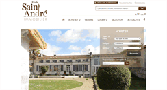 Desktop Screenshot of etude-st-andre.com